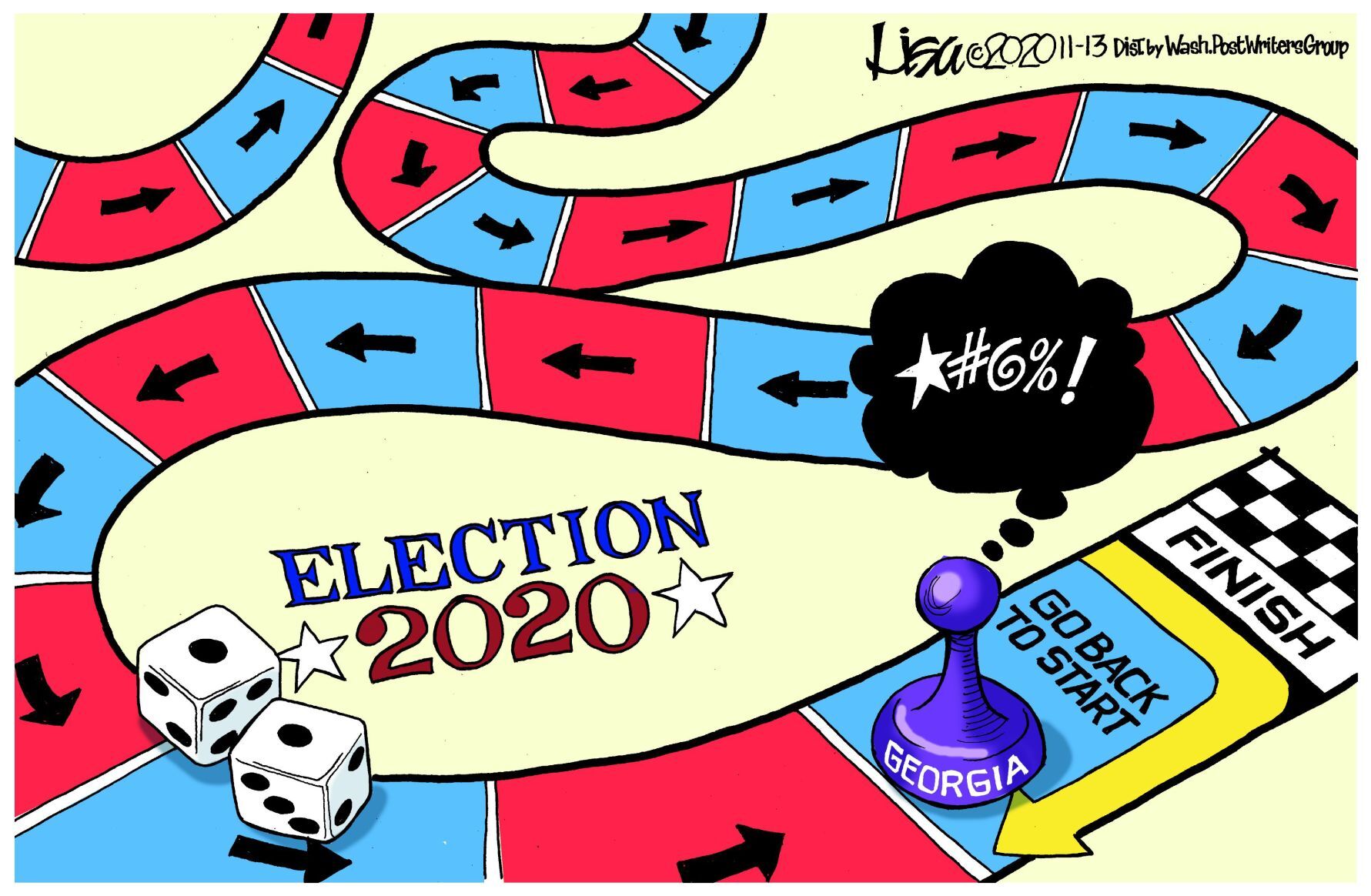 Lisa Benson cartoon